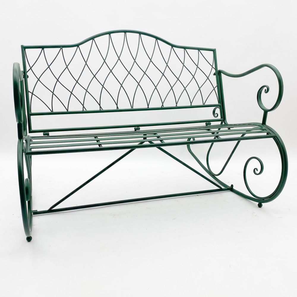 115CM GREEN 2 SEATER BENCH - SILVIONIX