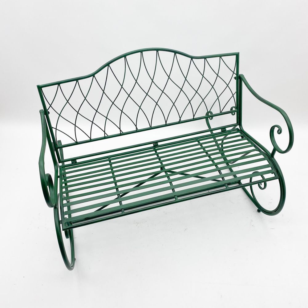 115CM GREEN 2 SEATER BENCH - SILVIONIX
