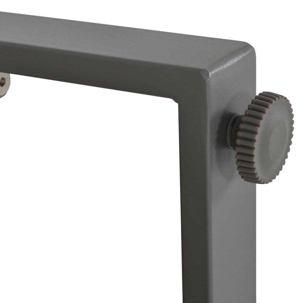 5pcs Rattan Sofa Set Lounge Double Sofa Bed & Coffee Table & Footstool Grey - SILVIONIX