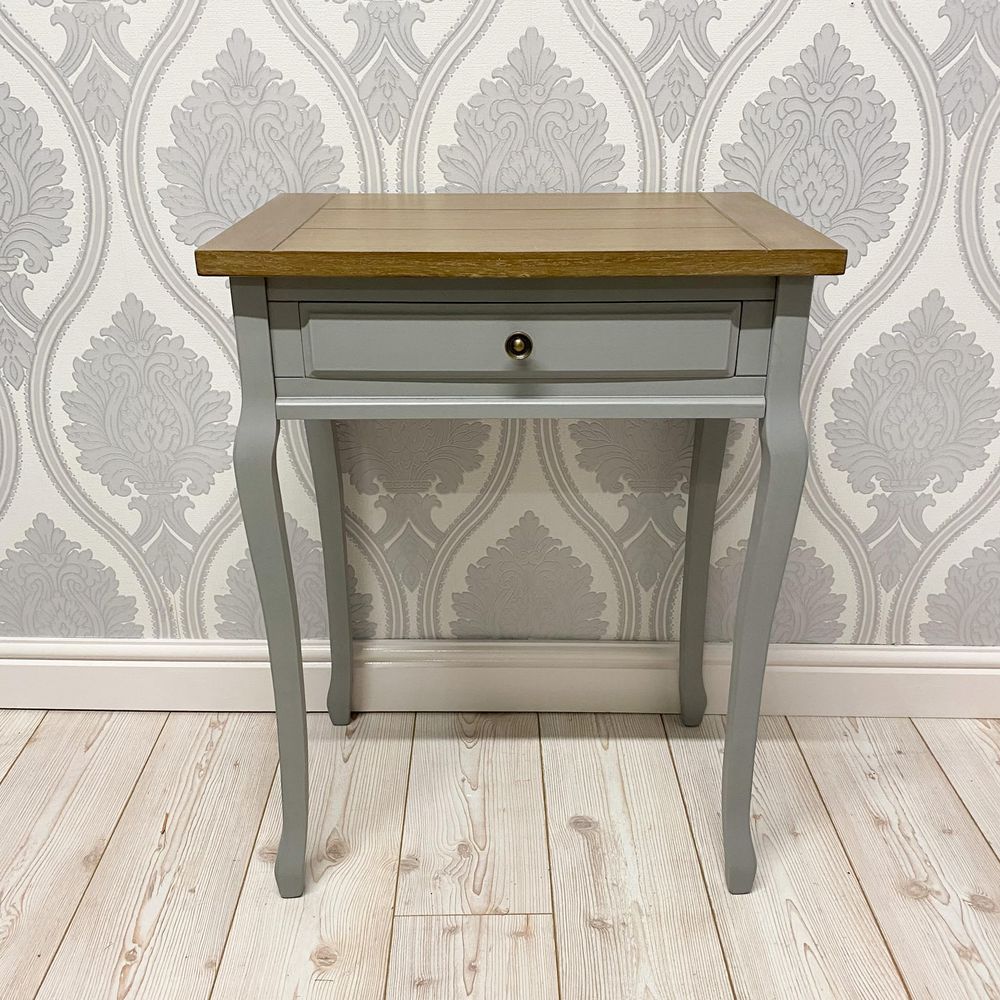 78CM WOODEN 1 DRAWER TABLE - SILVIONIX