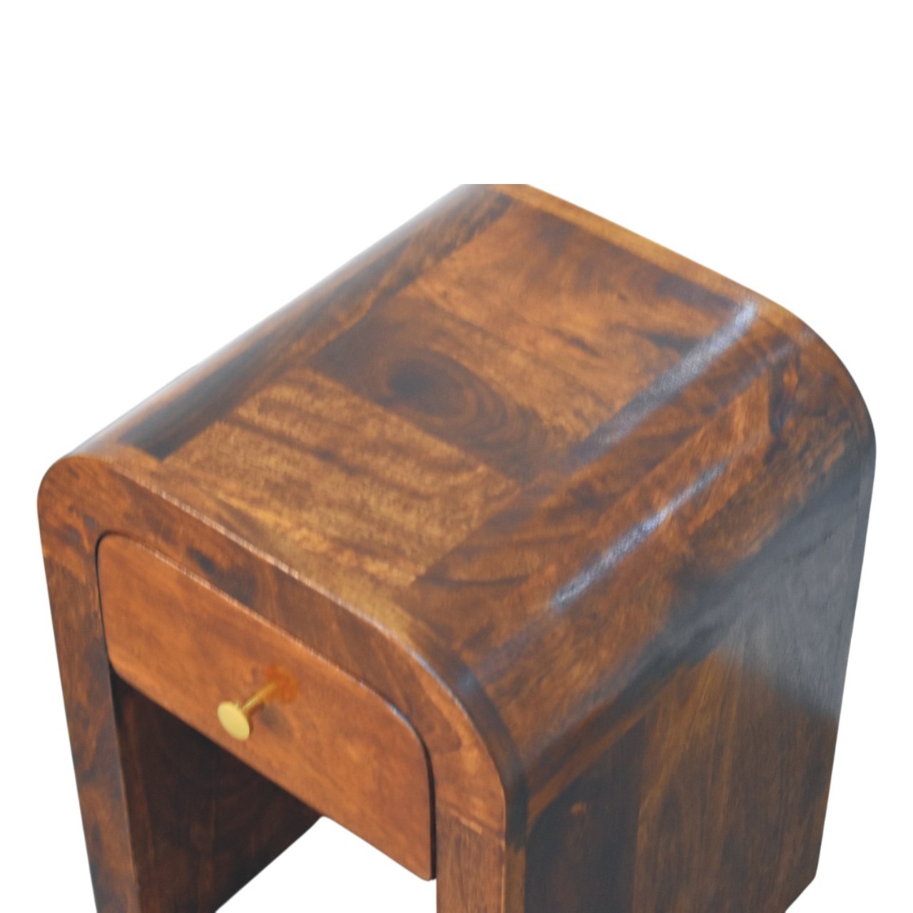 Slatted Oak-ish Bench with 3 slots