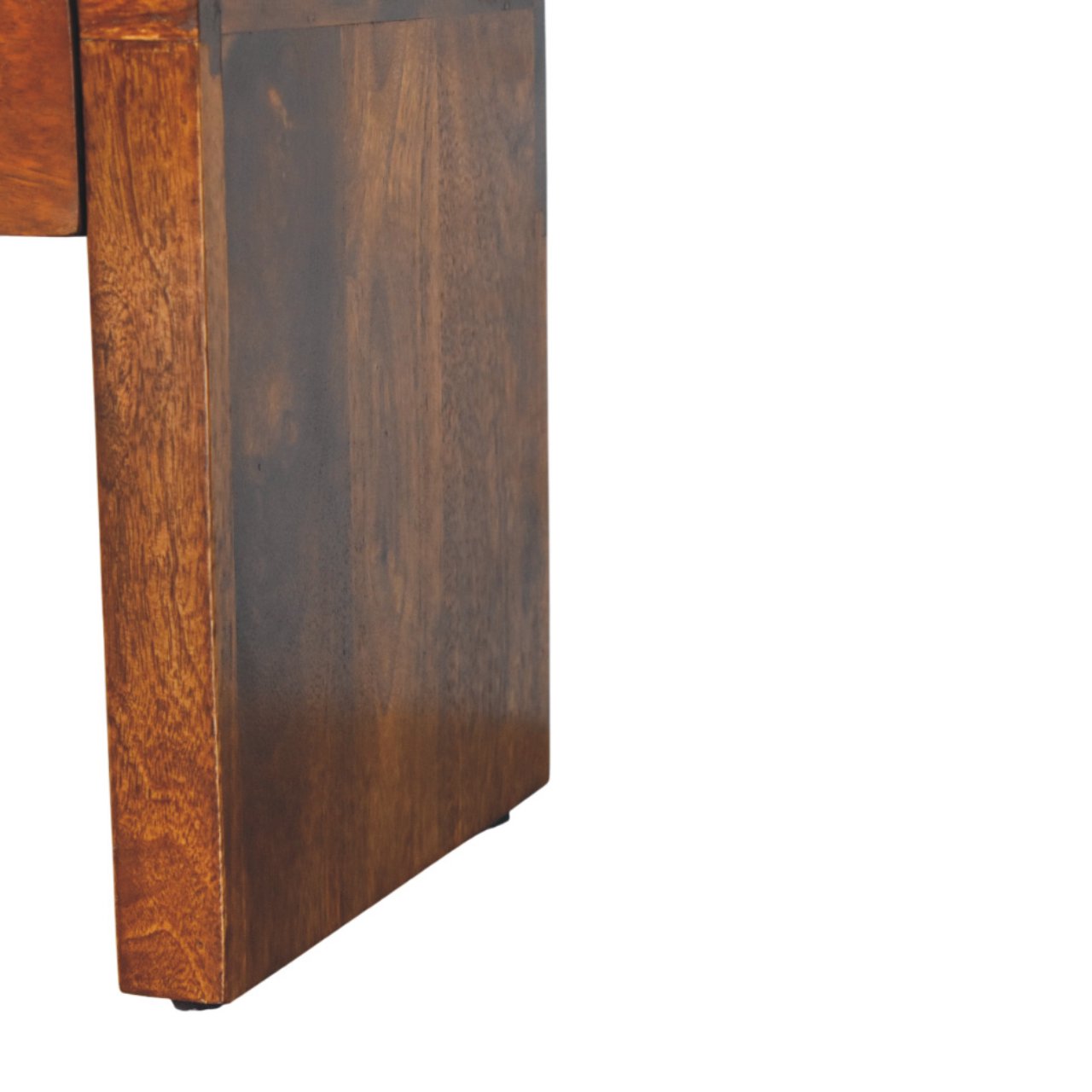 Slatted Oak-ish Bench with 3 slots