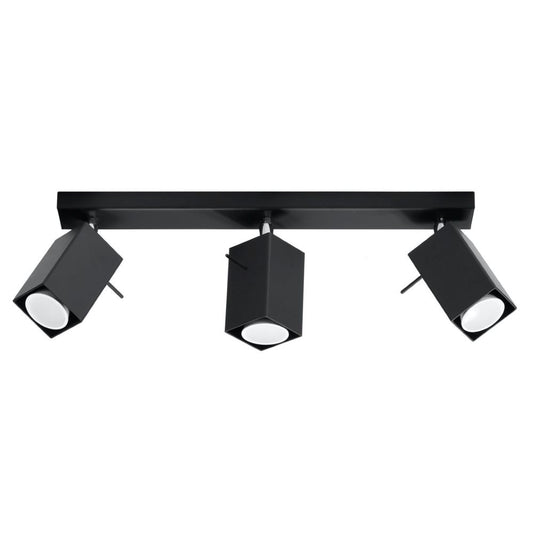 Ceiling lamp steel Merida modern Design GU10 - SILVIONIX