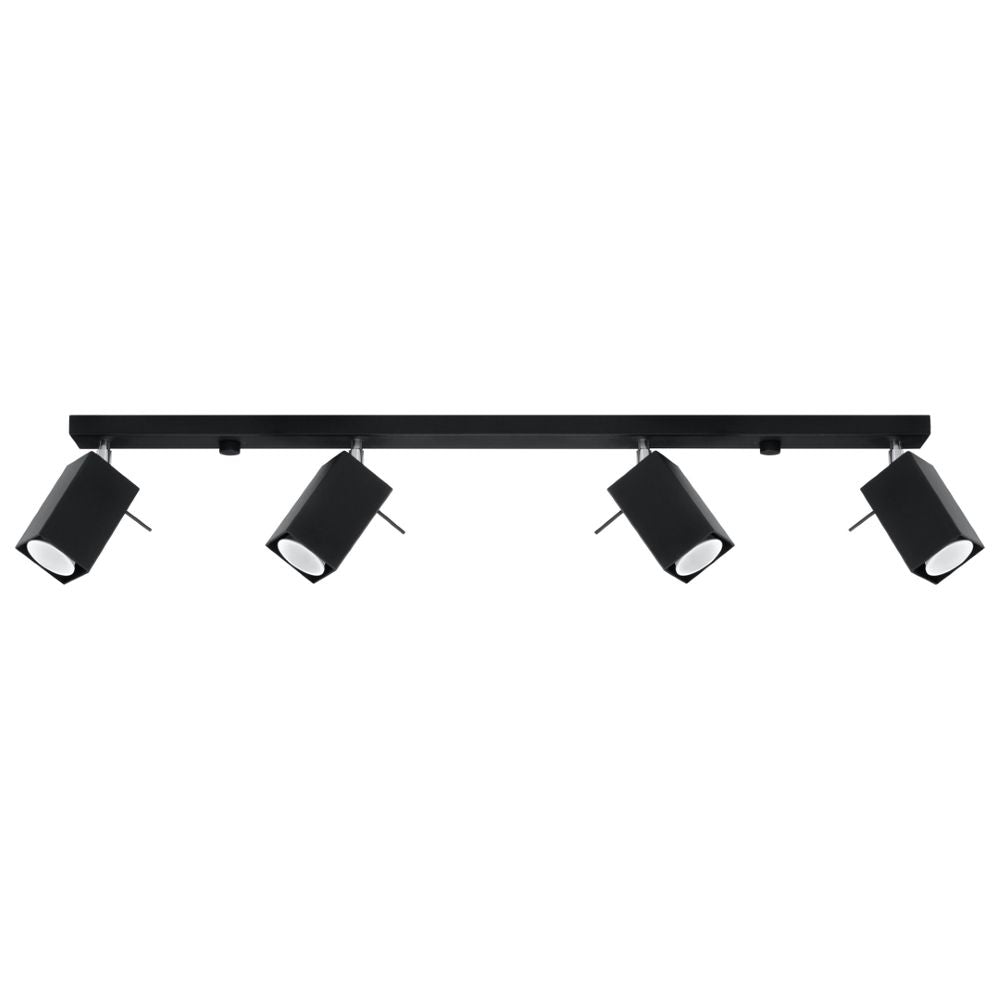 Ceiling lamp steel Merida modern Design GU10 - SILVIONIX