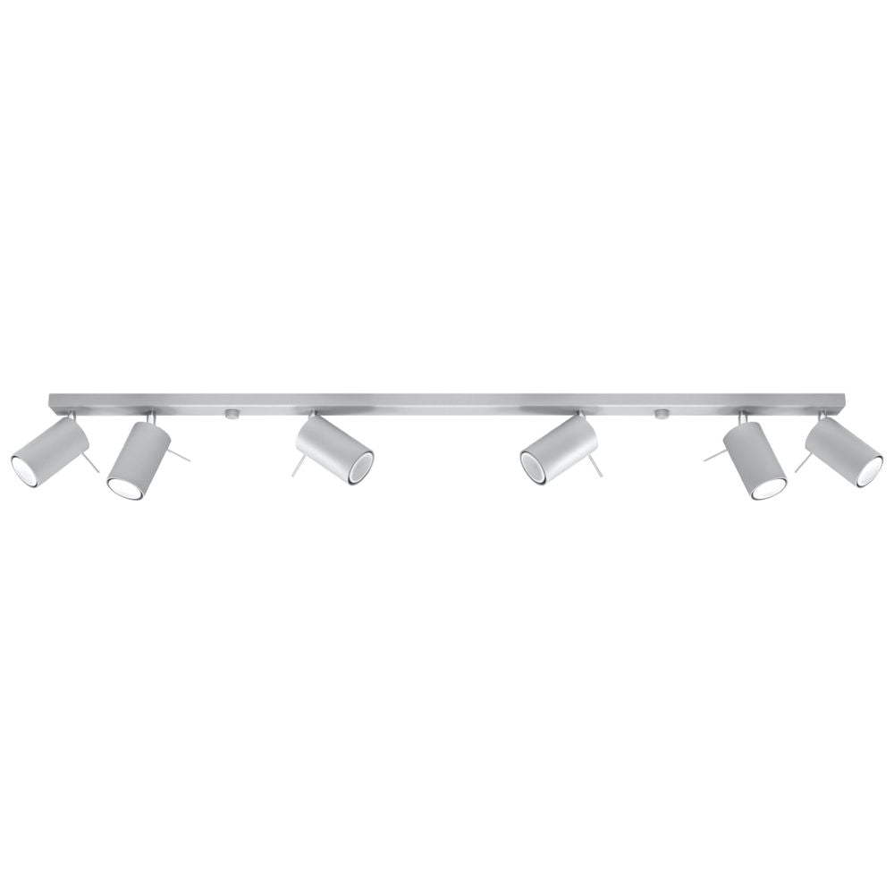 Ceiling lamp steel Ring modern Design GU10 - SILVIONIX