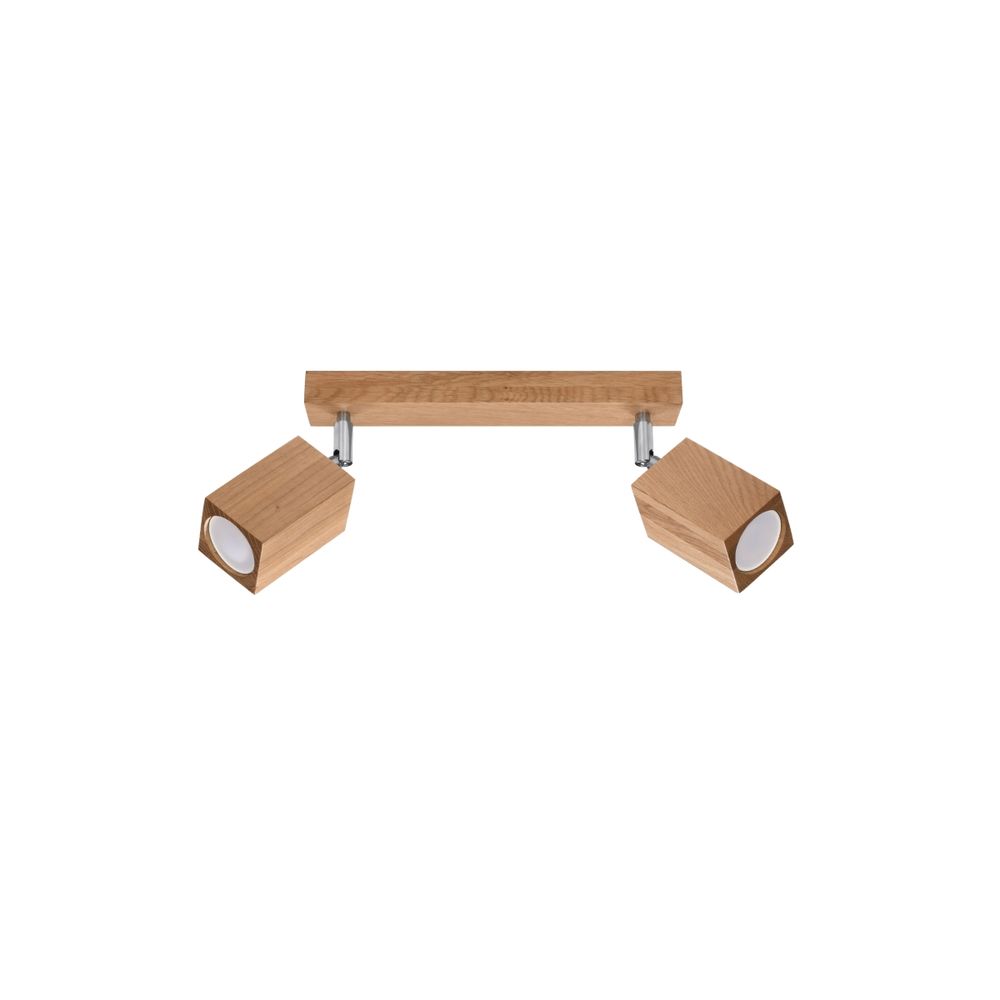 Ceiling lamp wood Keke Scandinavian Design GU10 - SILVIONIX