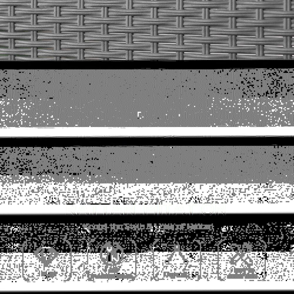 Garden PP Rattan Style Sofa Set, 4 PCS - SILVIONIX