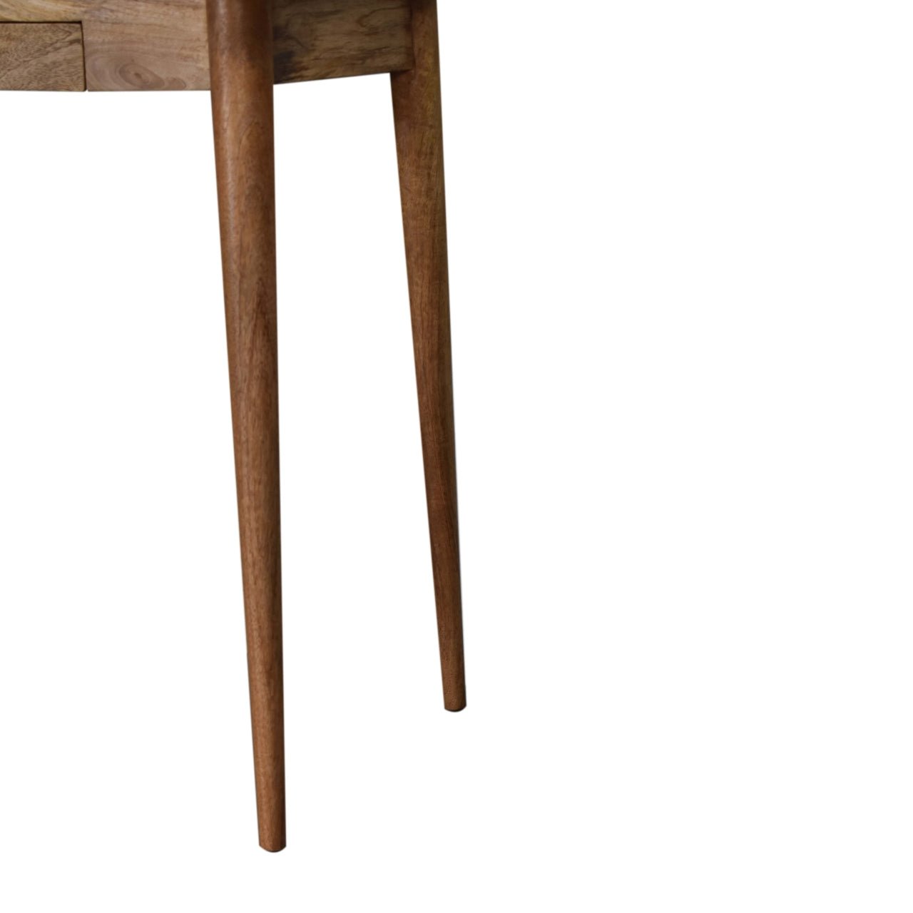 Nordic Style Writing Desk with 2 Drawers and Cable access - SILVIONIX