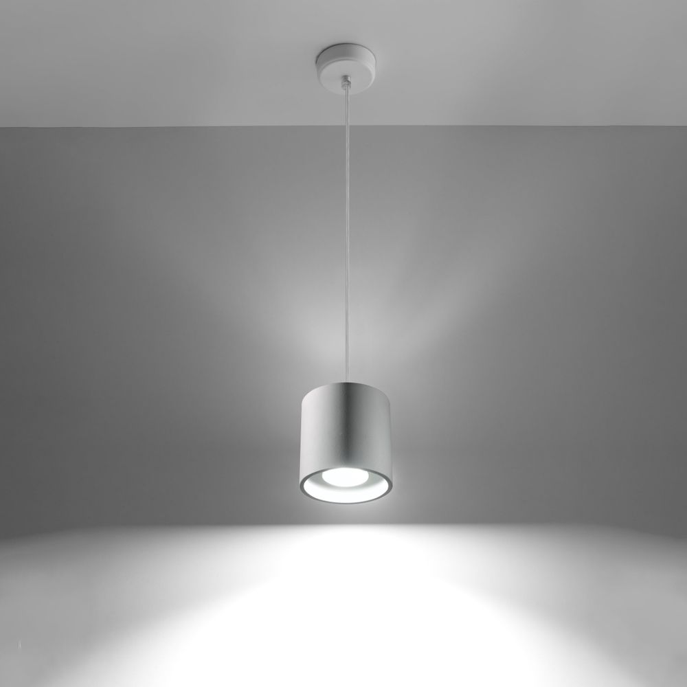 Pendant lamp aluminum Orbis modern Design GU10 - SILVIONIX