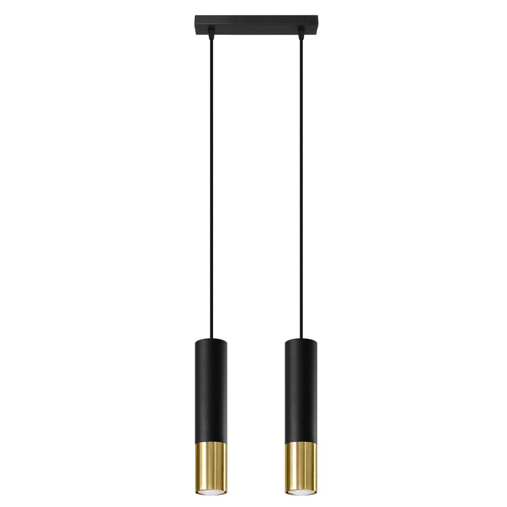 Pendant lamp steel Loopez modern Design GU10 - SILVIONIX