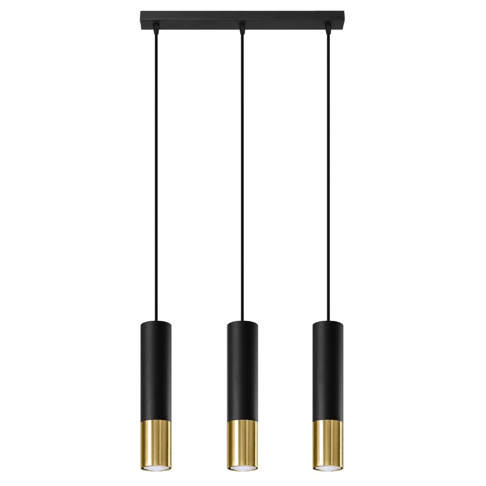 Pendant lamp steel Loopez modern Design GU10 - SILVIONIX