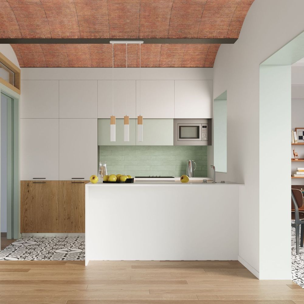 Pendant lamp steel, wood Pablo modern Design GU10 - SILVIONIX