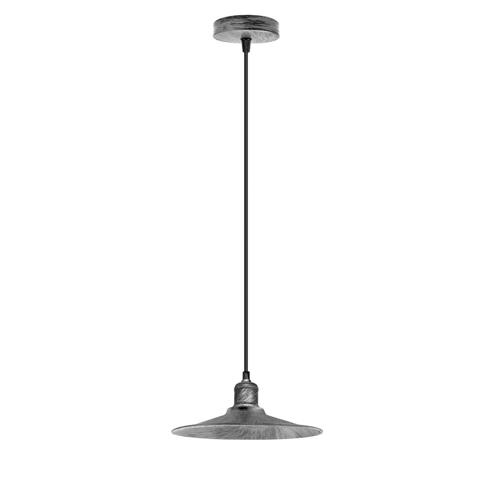 Single Head Vintage Ceiling Pendant Light Shade Hanging Lamp Lights - SILVIONIX