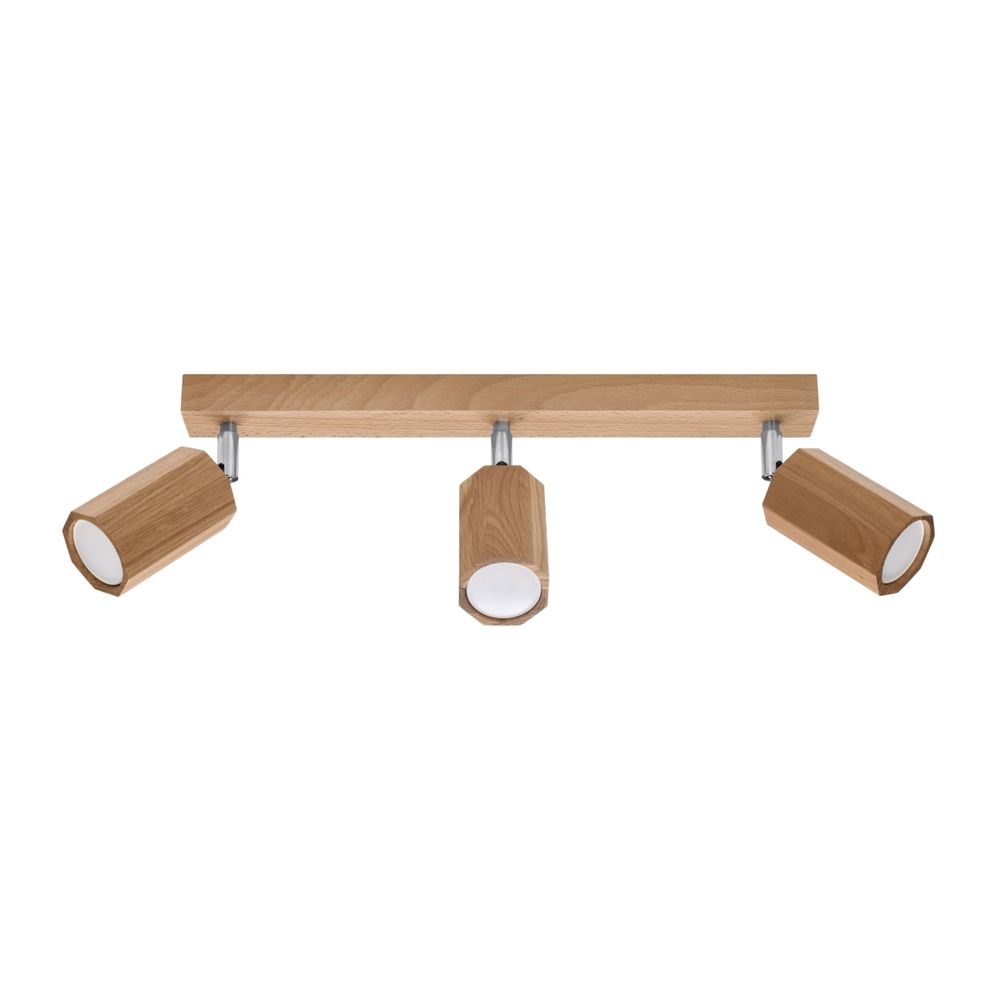 Ceiling lamp wood Zake Scandinavian Design GU10