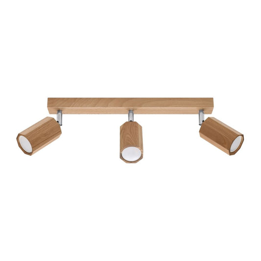 Ceiling lamp wood Zake Scandinavian Design GU10