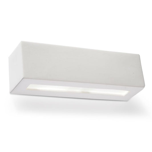 Wall Lamp Ceramic VEGA Simple Classic Design Paintable LED27 - SILVIONIX