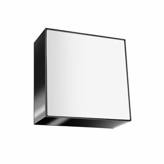 Wall Lamp HORUS Black Square Shape Loft Design LED E27 - SILVIONIX