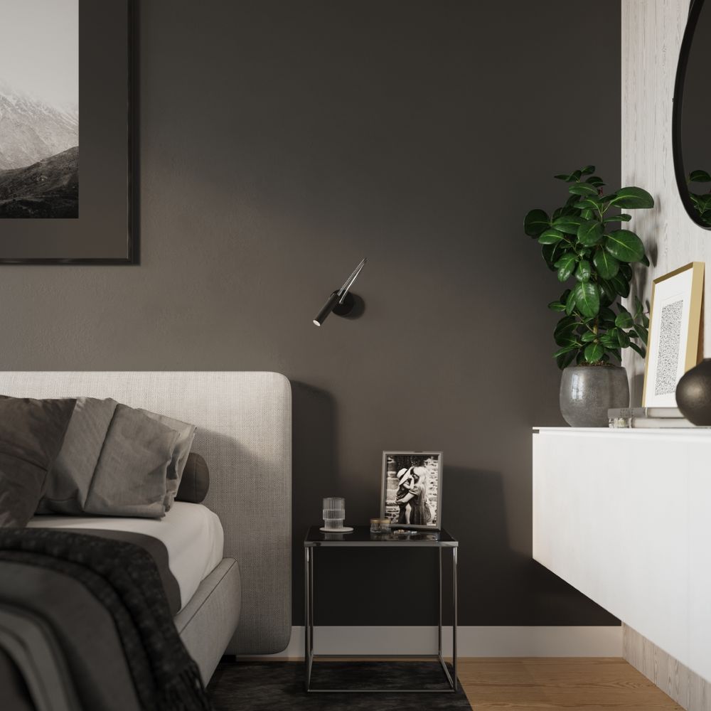 Wall lamp steel Axil modern Design G9 - SILVIONIX