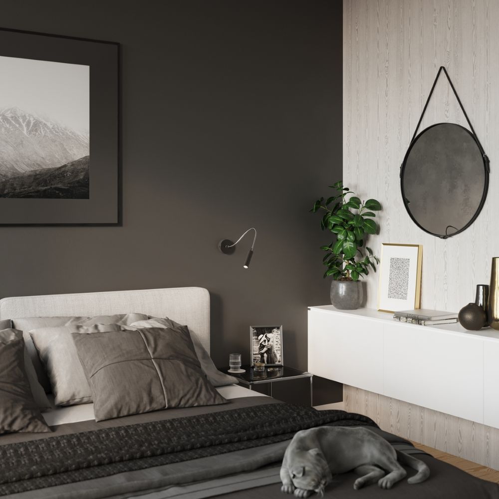 Wall lamp steel Axil modern Design G9 - SILVIONIX