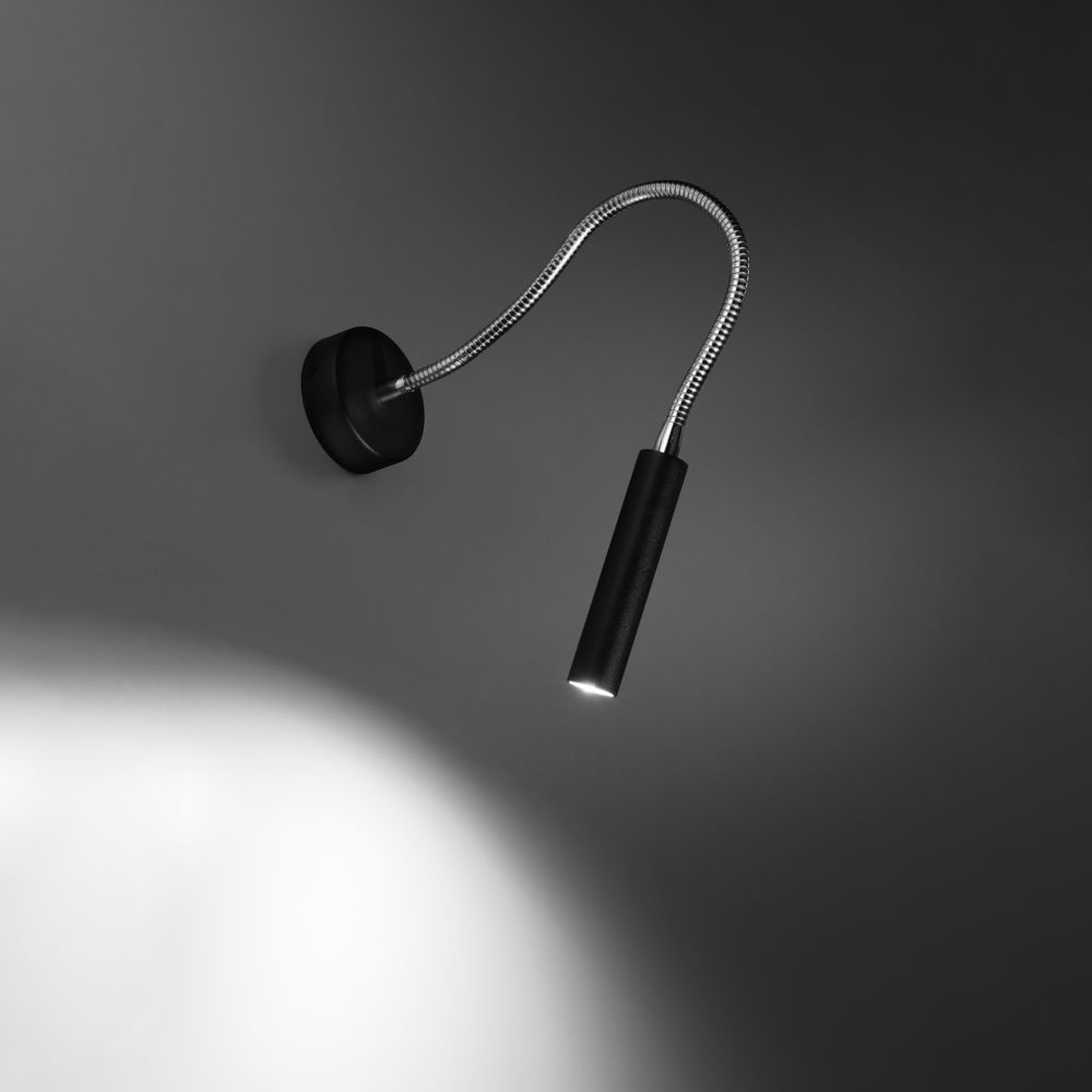 Wall lamp steel Axil modern Design G9 - SILVIONIX