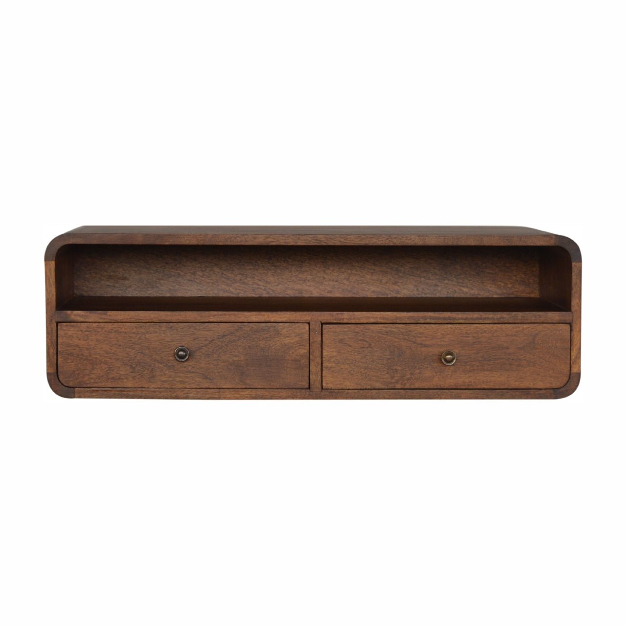 Wall Mounted 2 Drawer Console Table - SILVIONIX
