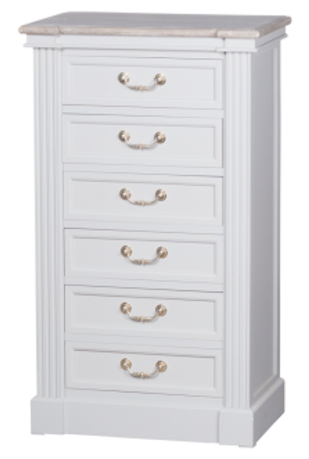 100CM WOODEN TALL CHEST OF DRAWERS - SILVIONIX