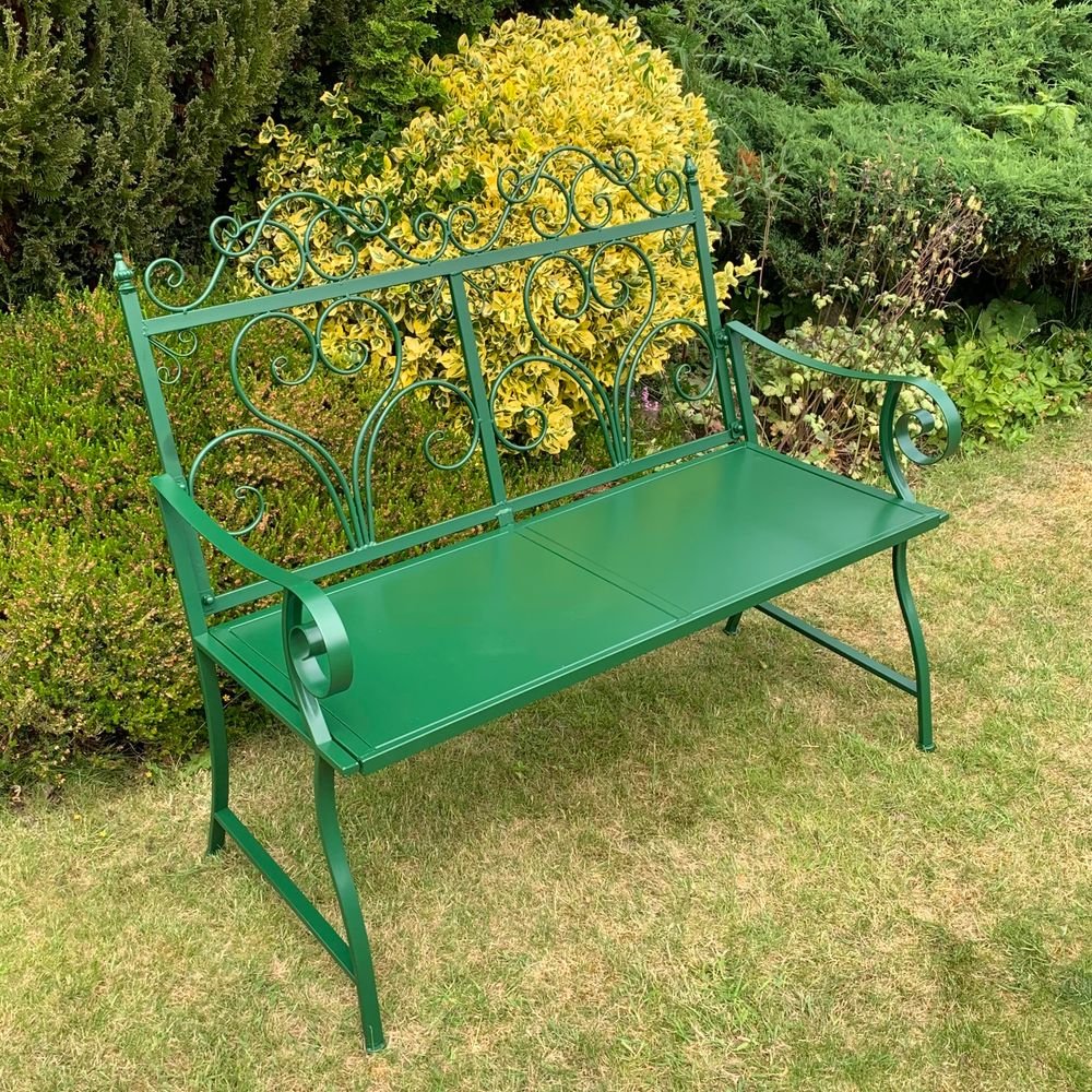 116CM GREEN BENCH - SILVIONIX