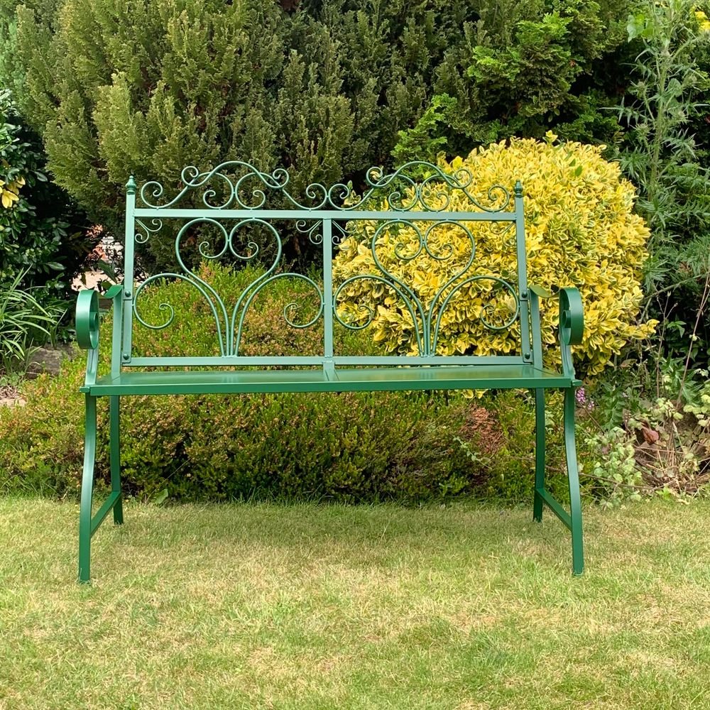 116CM GREEN BENCH - SILVIONIX