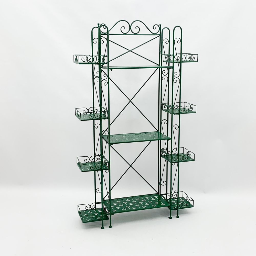 150CM GREEN SHELF UNIT - SILVIONIX