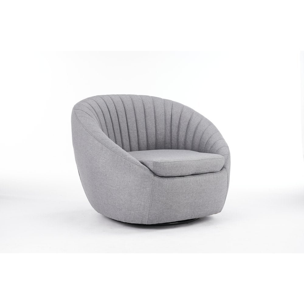 86CM GREY VELVET ARM CHAIR - SILVIONIX