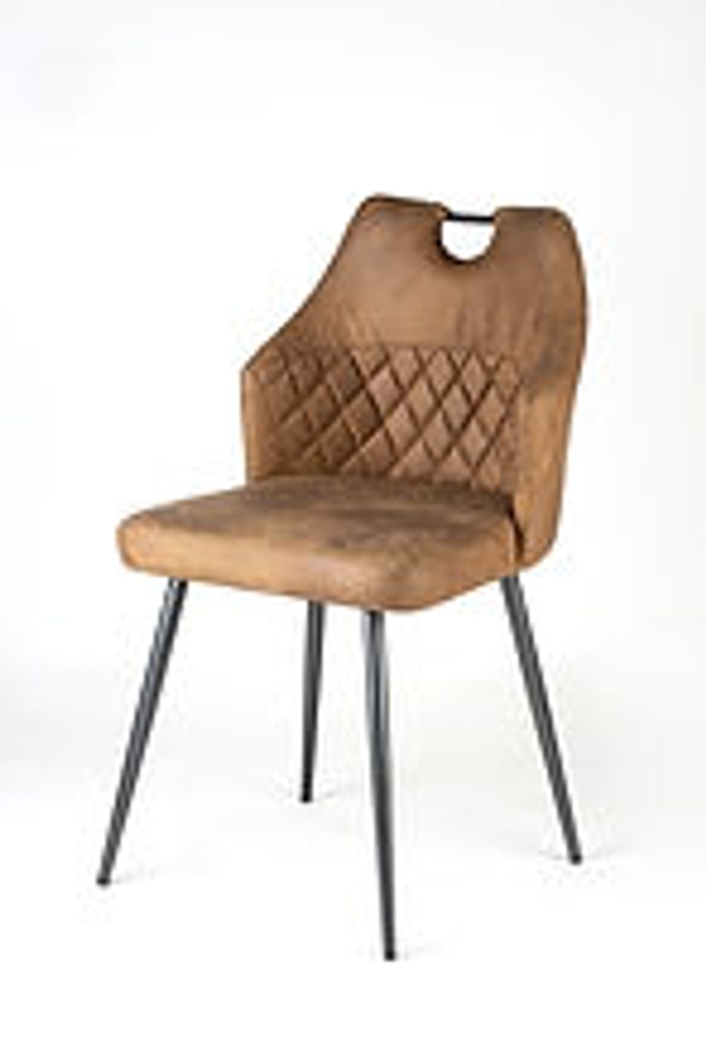 86CM LEATHER DINING CHAIR - SILVIONIX