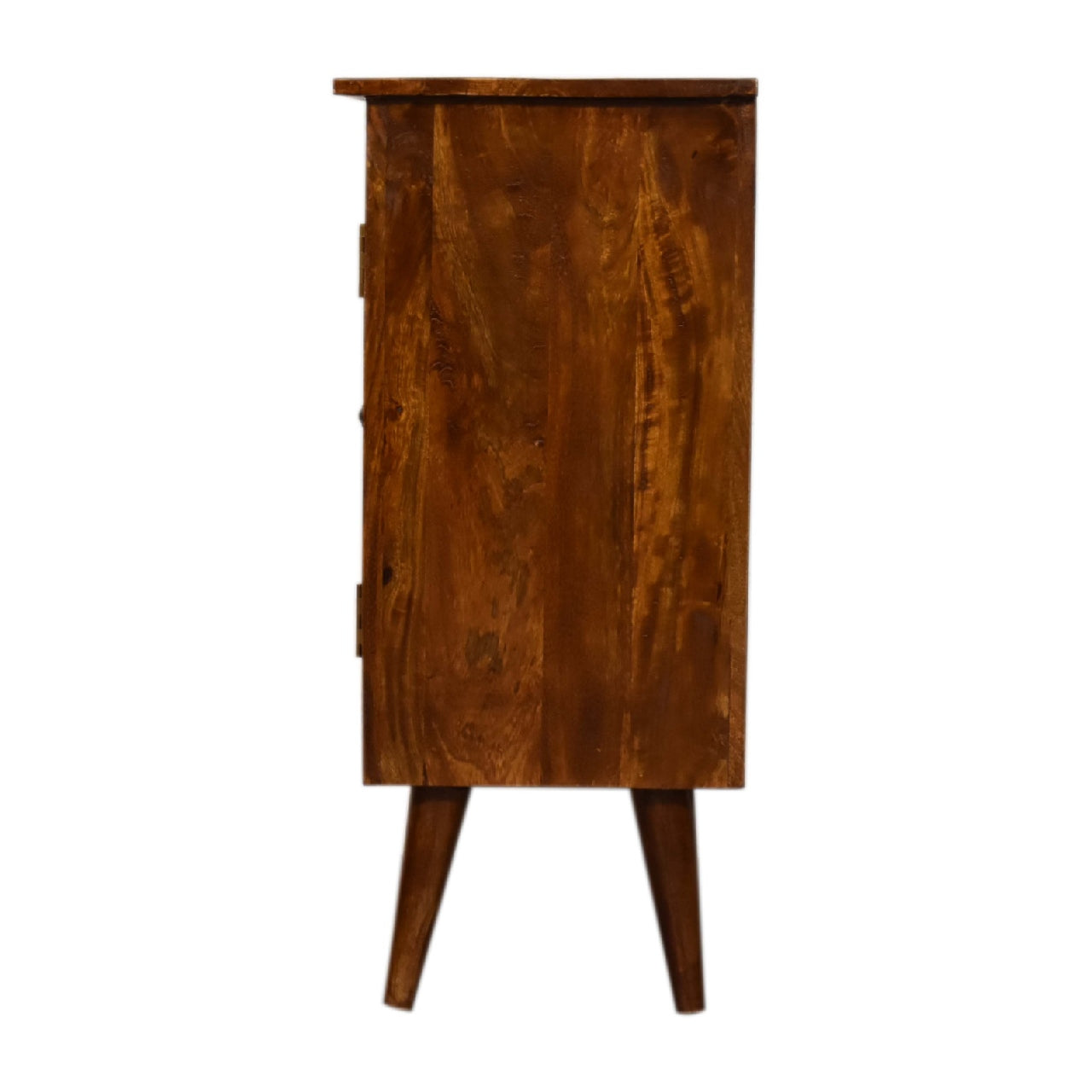 Chestnut Solid Wood Nordic Style Cabinet