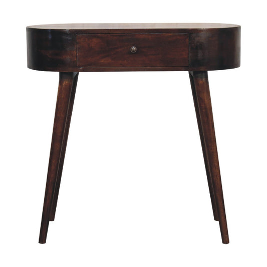 Albion Light Walnut Console Table - SILVIONIX