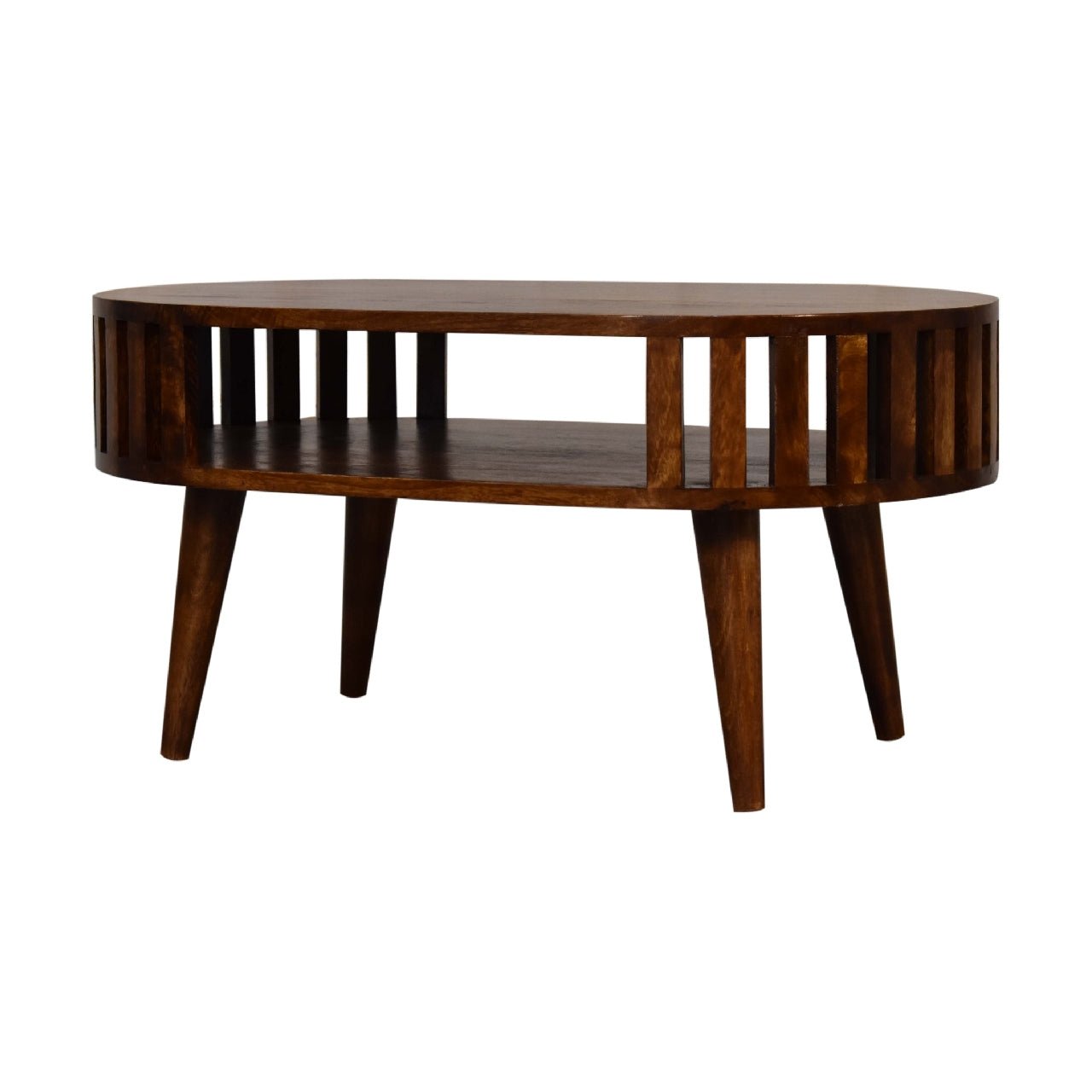 Ariella Chestnut Coffee Table - SILVIONIX