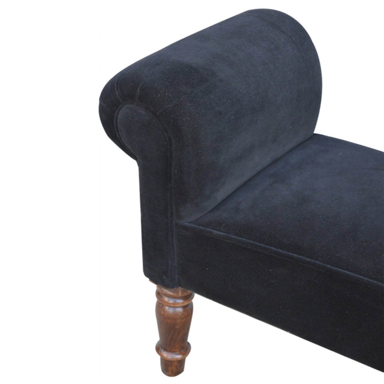 Black Velvet Bench - SILVIONIX