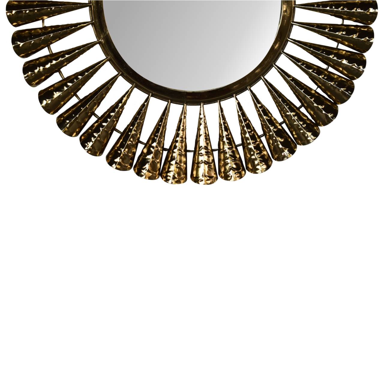 Brass Coned Mirror - SILVIONIX