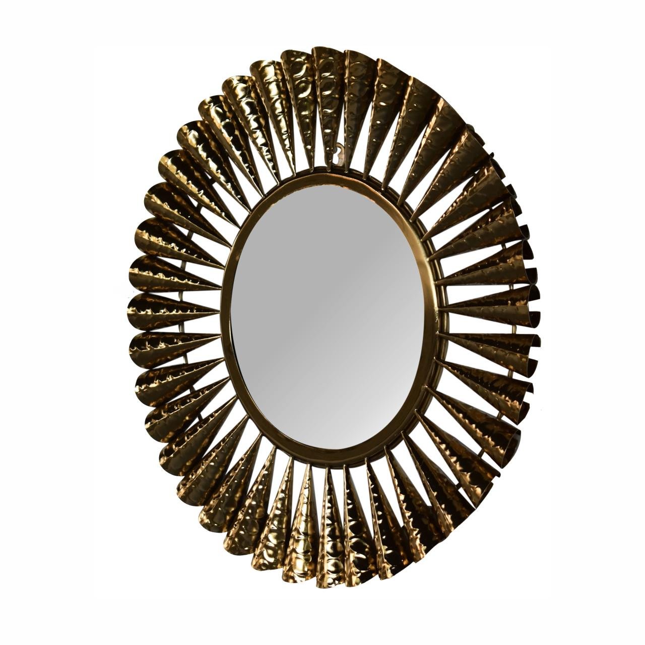 Brass Coned Mirror - SILVIONIX