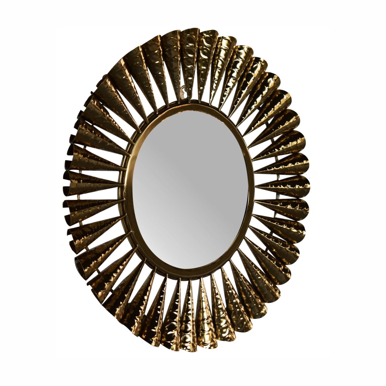 Brass Coned Mirror - SILVIONIX