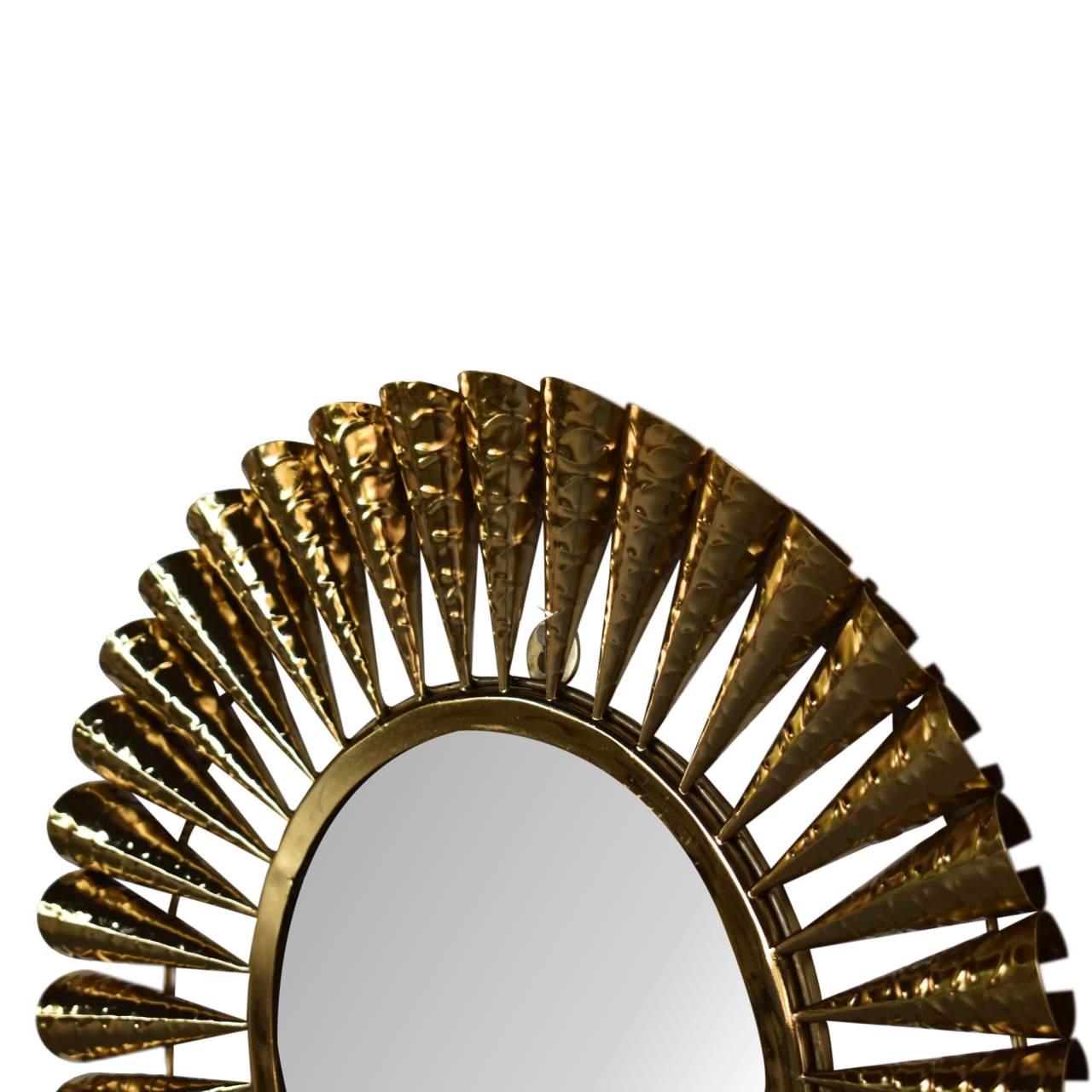 Brass Coned Mirror - SILVIONIX