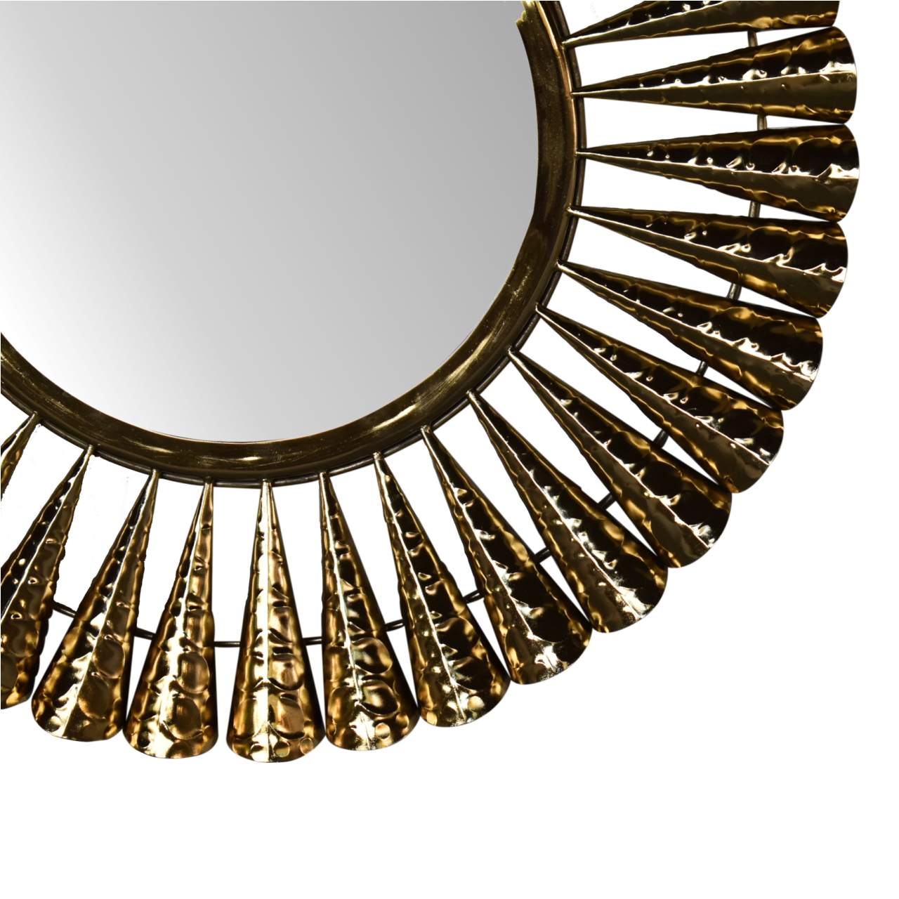 Brass Coned Mirror - SILVIONIX