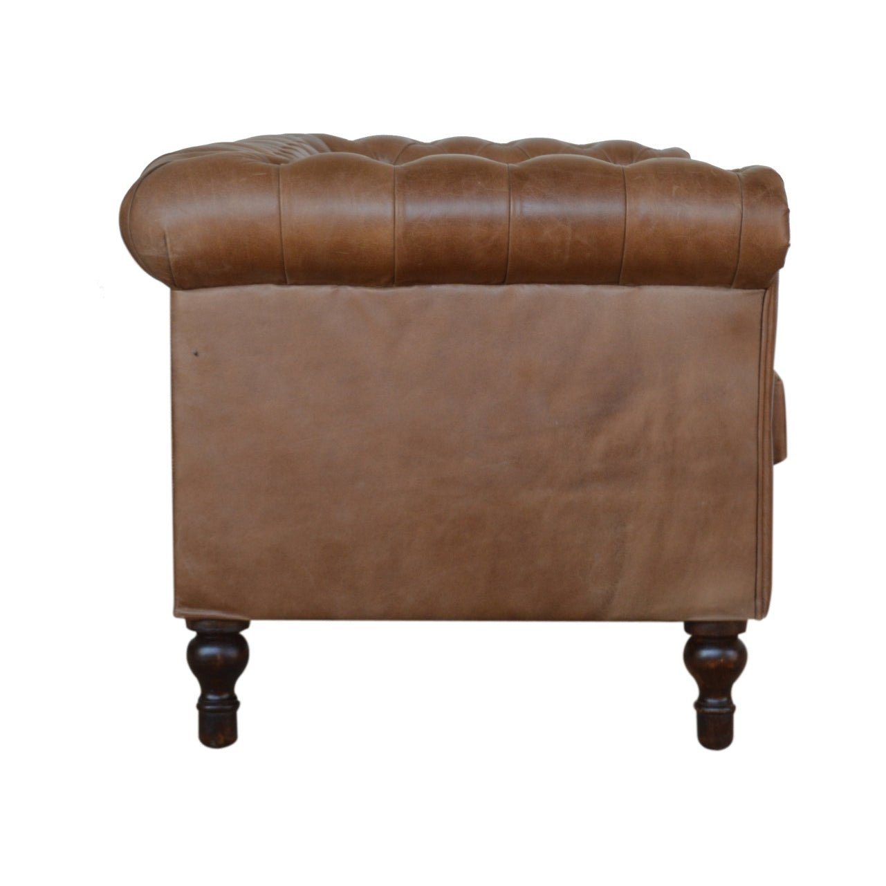 Buffalo Leather Chesterfield - SILVIONIX