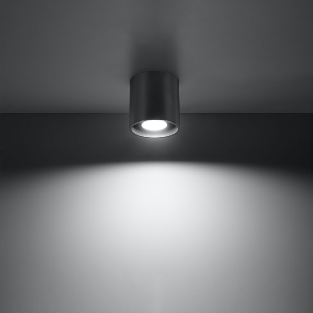 Ceiling lamp aluminum Orbis modern Design G9 - SILVIONIX