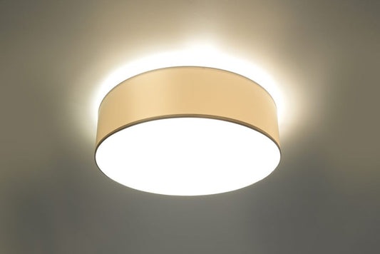 Ceiling Lamp ARENA 35 White Round Shape Loft Design LED E27 - SILVIONIX