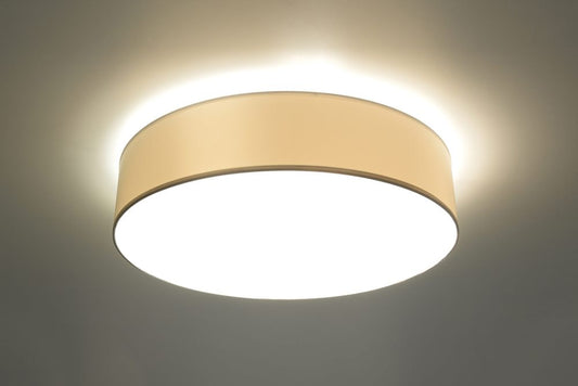 Ceiling Lamp ARENA 45 White Round Shape Loft Design LED E27 - SILVIONIX