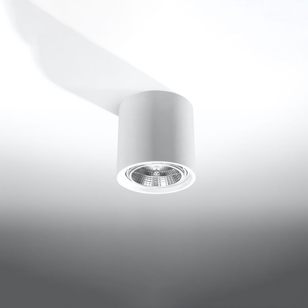 Ceiling lamp ceramics Kalu modern Design GU10/ES111 - SILVIONIX