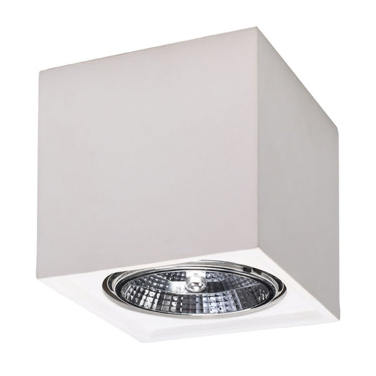 Ceiling lamp ceramics Seida modern Design GU10/ES111 - SILVIONIX