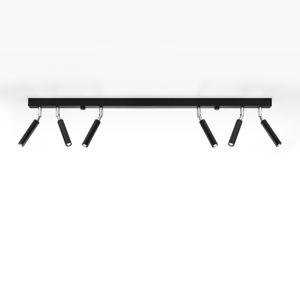 Ceiling lamp steel Eyetech modern Design G9 - SILVIONIX