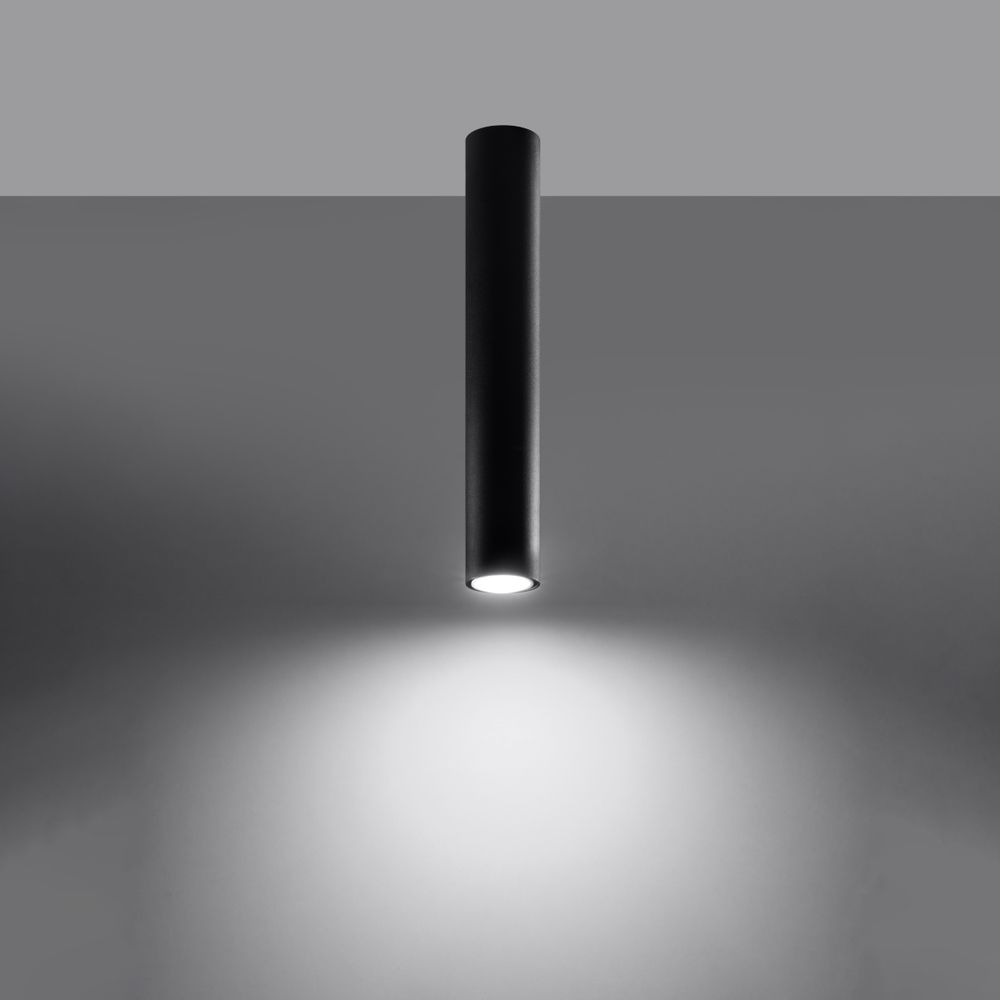 Ceiling lamp steel Lagos modern Design GU10 - SILVIONIX