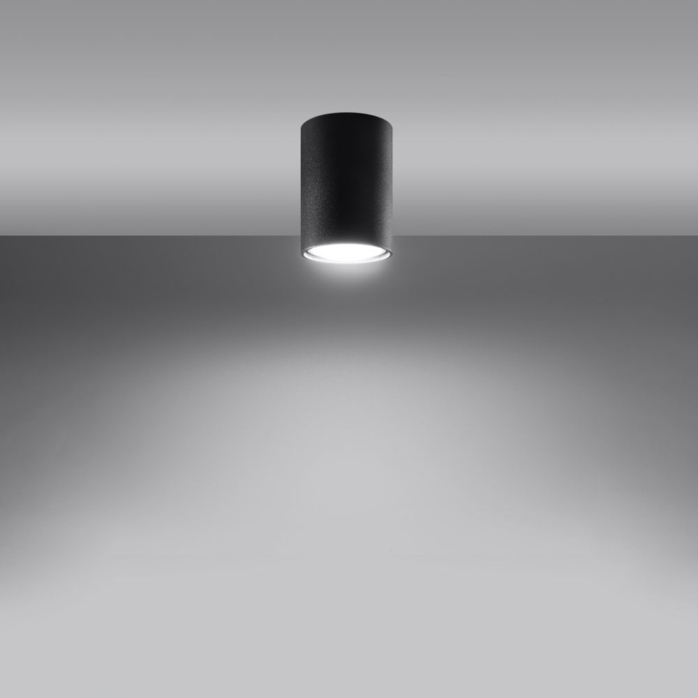 Ceiling lamp steel Lagos modern Design GU10 - SILVIONIX