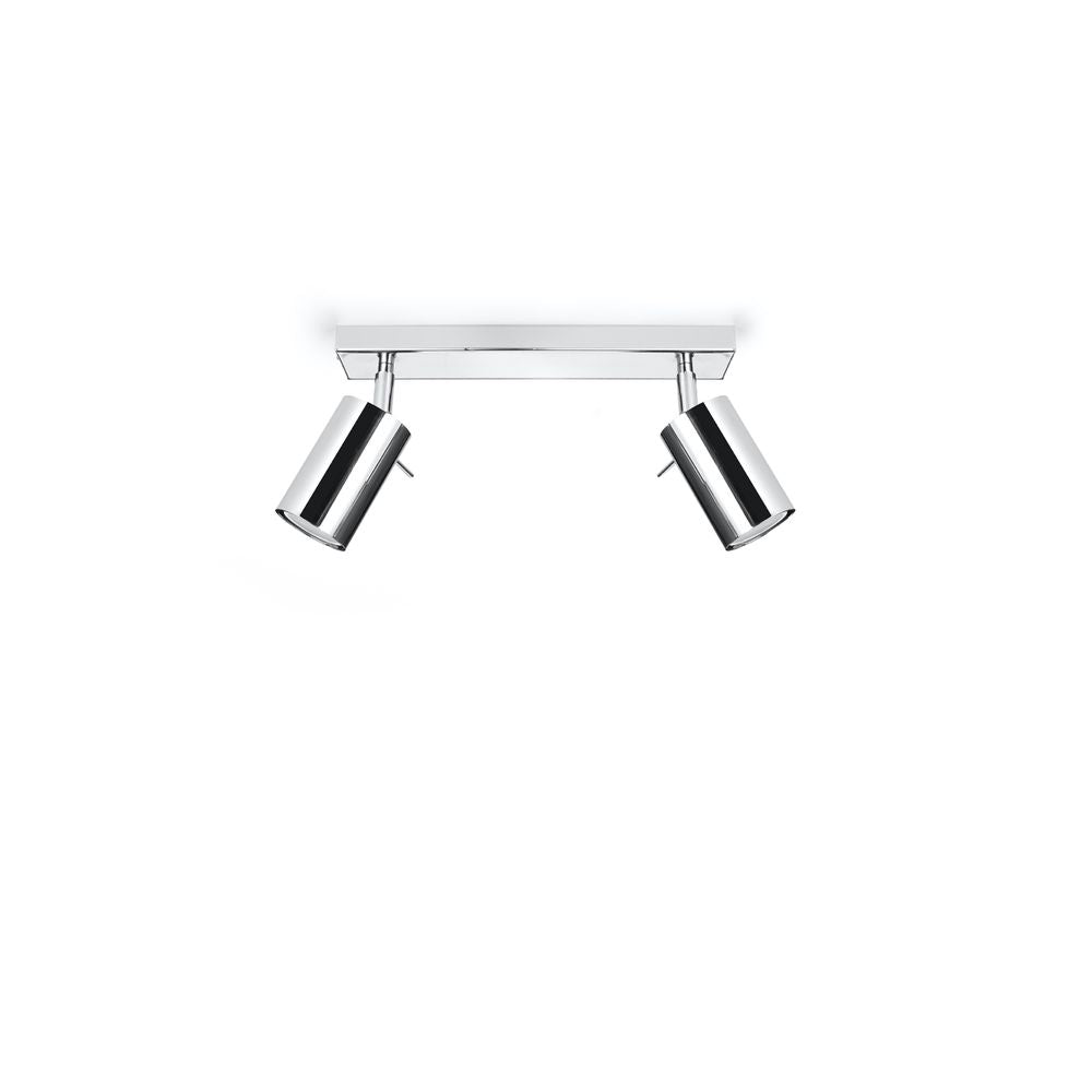 Ceiling lamp steel Ring modern Design GU10 - SILVIONIX